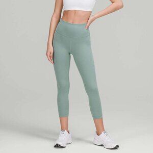 Lululemon Wunder Train High-Rise Crop 23" Leggings Misty Glade